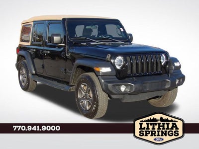 2020 Jeep Wrangler Black and Tan