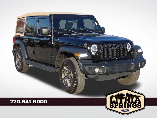 2020 Jeep Wrangler Black and Tan