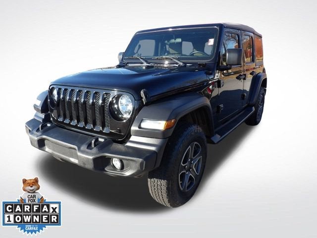 2020 Jeep Wrangler Black and Tan