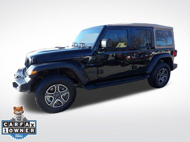 2020 Jeep Wrangler Black and Tan