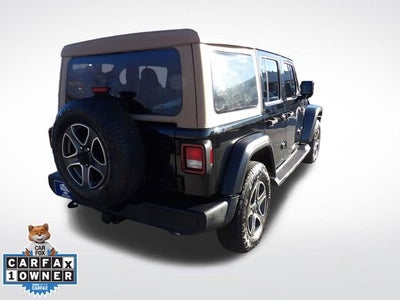 2020 Jeep Wrangler Black and Tan