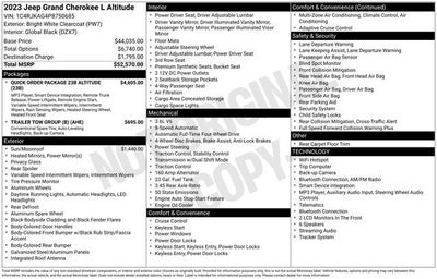 2023 Jeep Grand Cherokee L Altitude