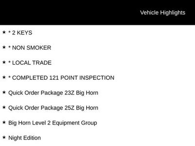 2021 RAM 1500 Big Horn