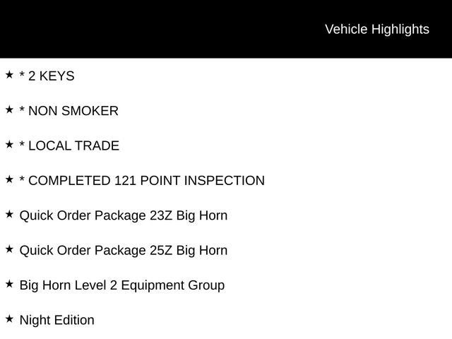 2021 RAM 1500 Big Horn