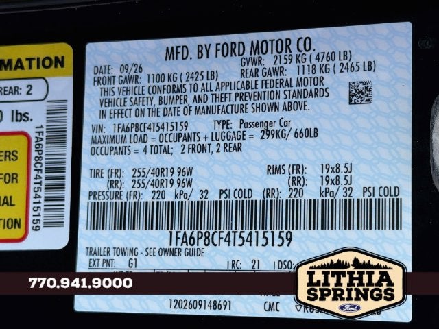 2026 Ford Mustang GT
