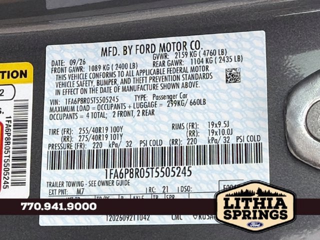 2026 Ford Mustang Dark Horse
