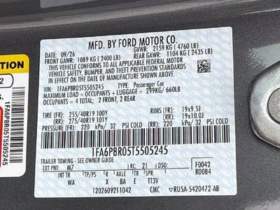 2026 Ford Mustang Dark Horse