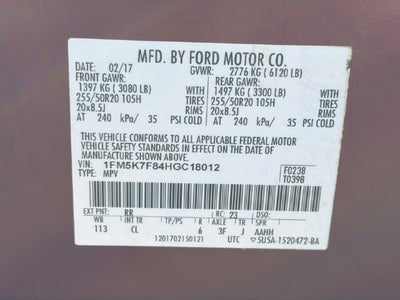 2017 Ford Explorer Limited