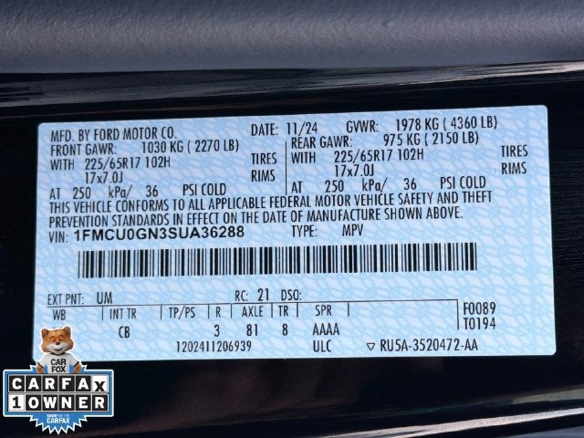 2025 Ford Escape Active