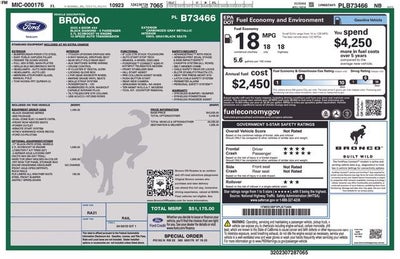 2023 Ford Bronco Black Diamond