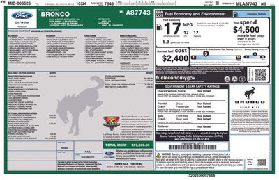 2021 Ford Bronco Badlands