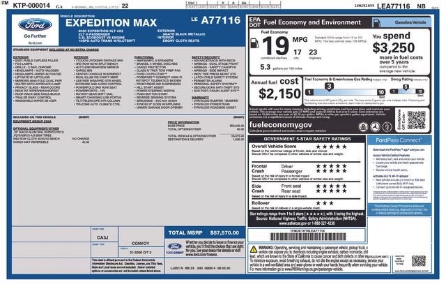 2020 Ford Expedition Max XLT