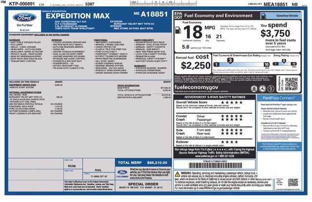 2021 Ford Expedition Max XLT