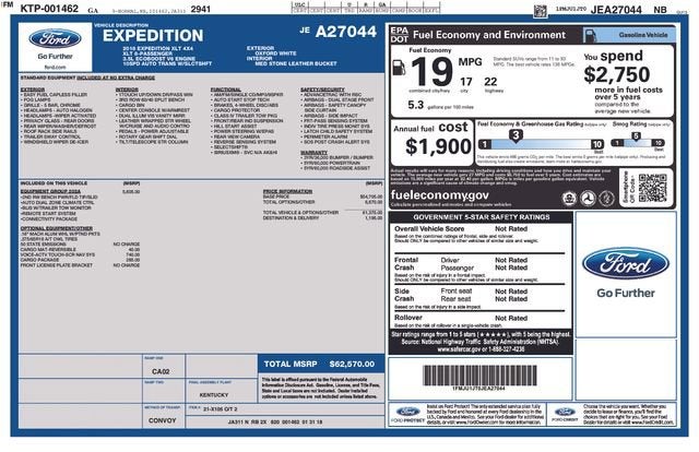 2018 Ford Expedition XLT