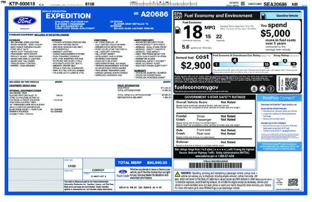 2025 Ford Expedition Platinum