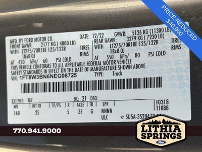 2022 Ford F-350SD XLT