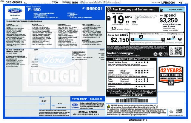 2020 Ford F-150 Platinum