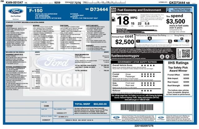 2016 Ford F-150 Lariat