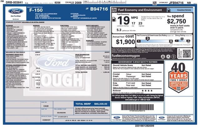 2018 Ford F-150 King Ranch