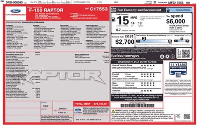 2021 Ford F-150 Raptor