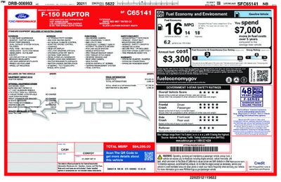 2025 Ford F-150 Raptor