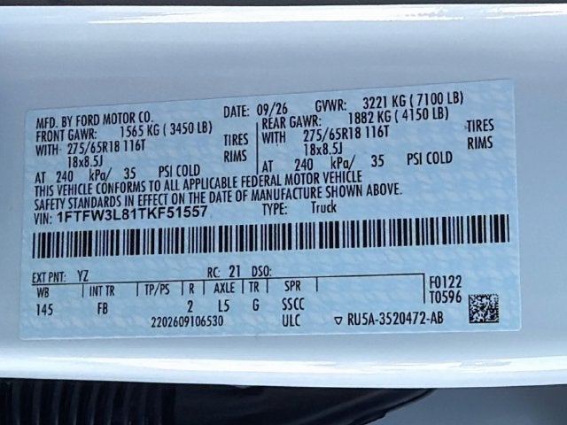 2026 Ford F-150 XLT