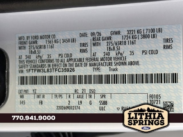 2026 Ford F-150 XLT