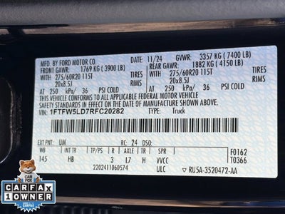2024 Ford F-150 LARIAT