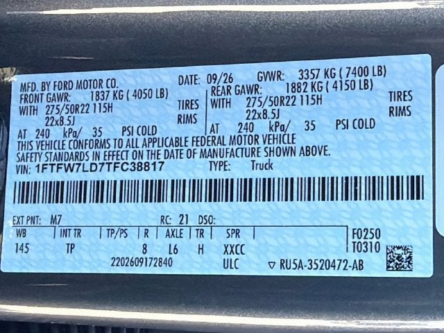 2026 Ford F-150 Platinum