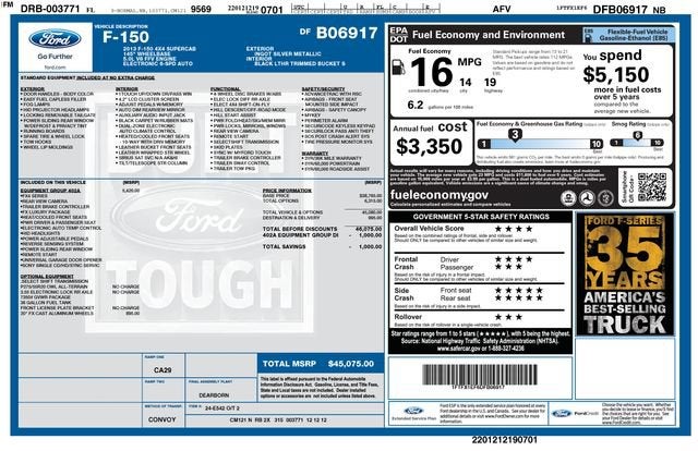 2013 Ford F-150 FX4