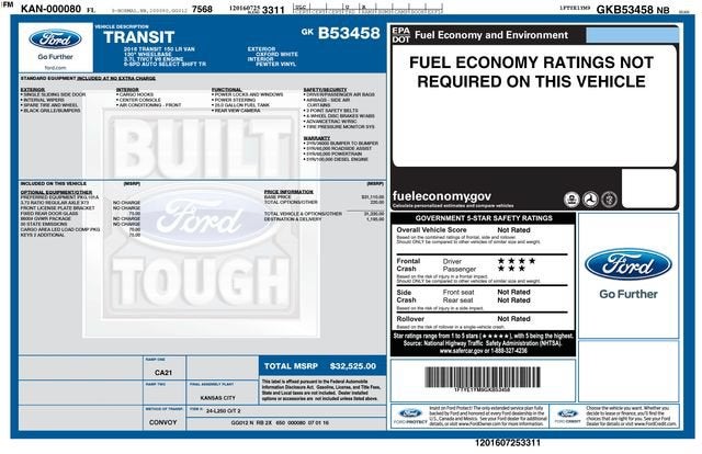 2016 Ford Transit-150 Base