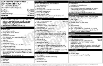 2021 Chevrolet Silverado 1500 LT