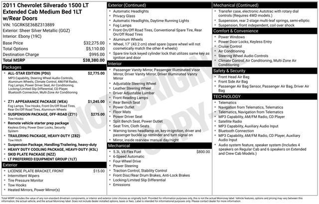 2011 Chevrolet Silverado 1500 LT