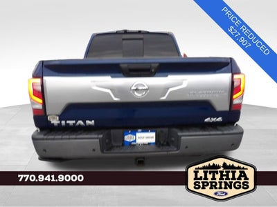 2020 Nissan Titan Platinum Reserve