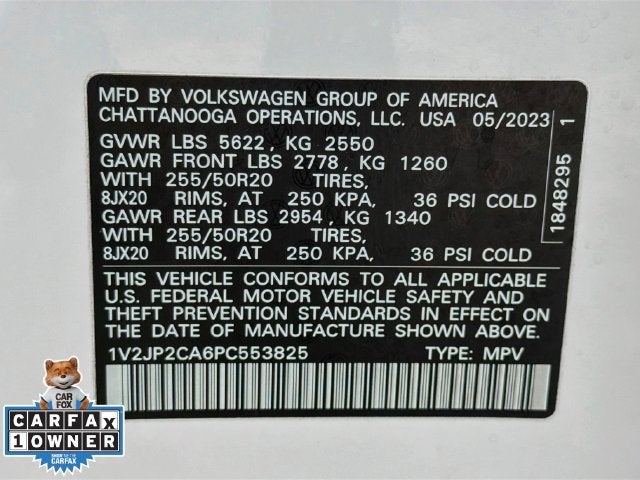 2023 Volkswagen Atlas 2.0T SE w/Technology
