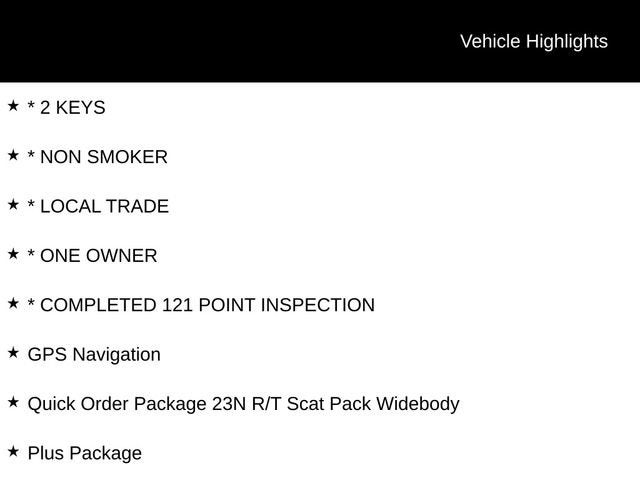 2023 Dodge Challenger R/T Scat Pack Widebody