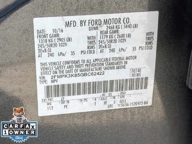 2016 Ford Edge Titanium