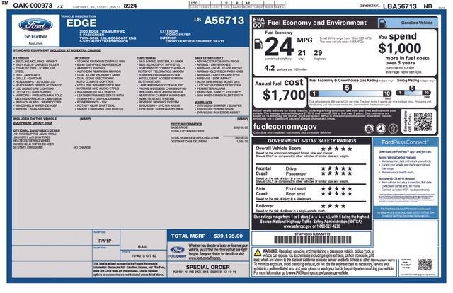 2020 Ford Edge Titanium