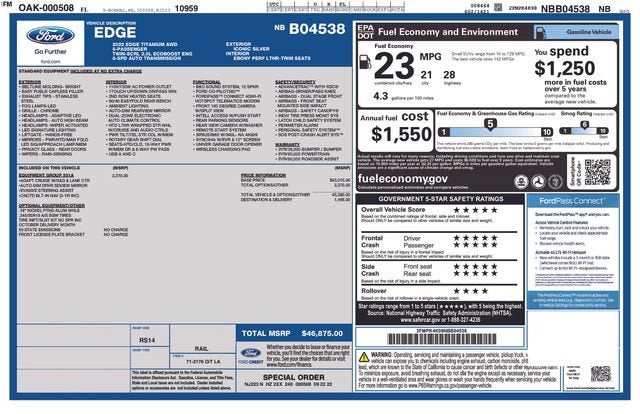 2022 Ford Edge Titanium
