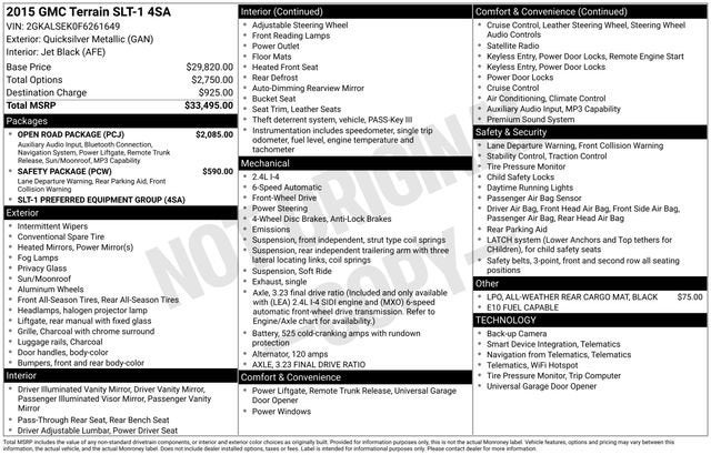 2015 GMC Terrain SLT