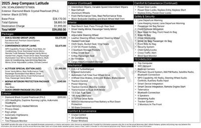 2025 Jeep Compass Latitude
