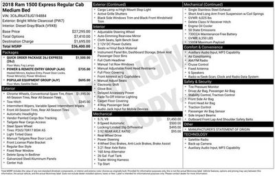 2018 RAM 1500 Express