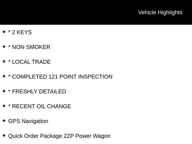 2020 RAM 2500 Power Wagon