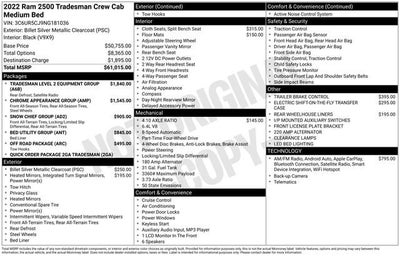 2022 RAM 2500 Tradesman