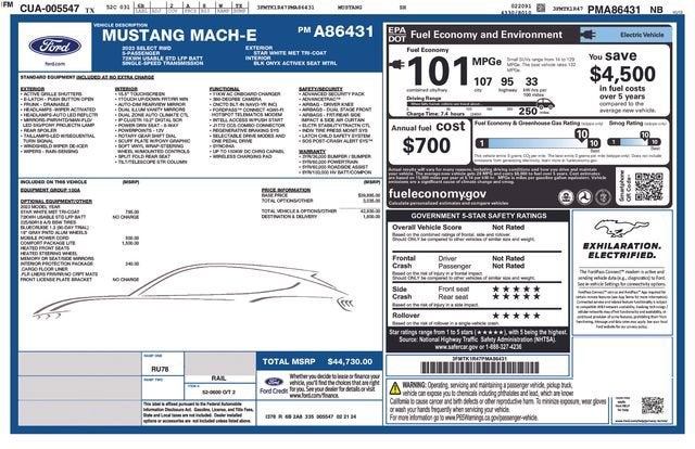 2023 Ford Mustang Mach-E Select