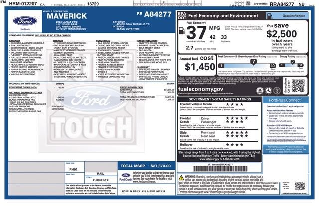 2024 Ford Maverick LARIAT