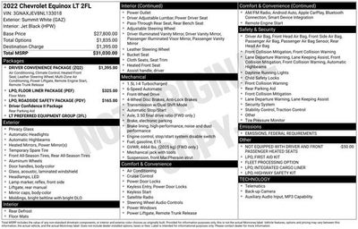 2022 Chevrolet Equinox LT