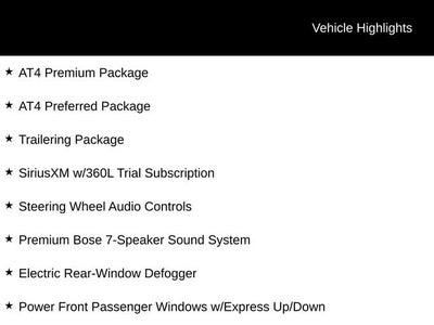 2025 GMC Sierra 1500 AT4