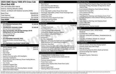 2025 GMC Sierra 1500 AT4