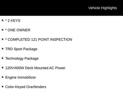 2023 Toyota Tacoma TRD Sport